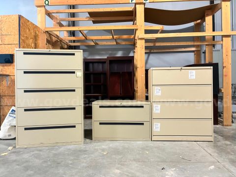 Lot #4 - Three - 42" Cabinets