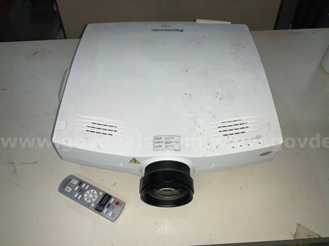 Large Panasonic Projector and Remote