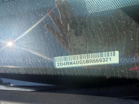 Lot of (1) 2011 DODGE CARAVAN (MGCCC-00140782)