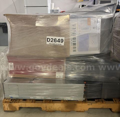 LOT: 1 Pallet SALVAGE Computers & Accessories UNTESTED