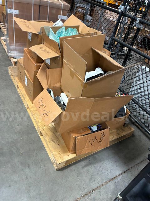 Pallet of Acti surveillance cameras