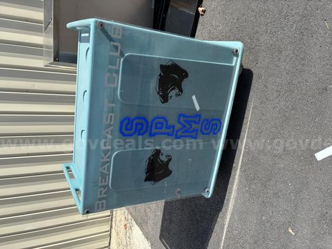 Rolling Food service breakfast cart