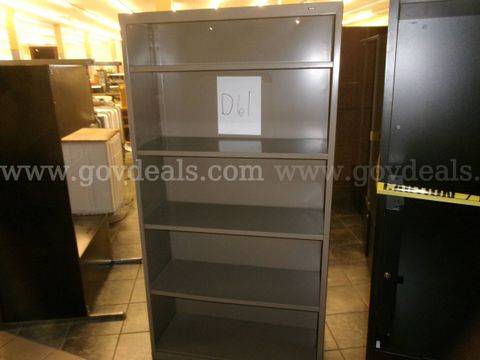 Metal Book Shelf Unit