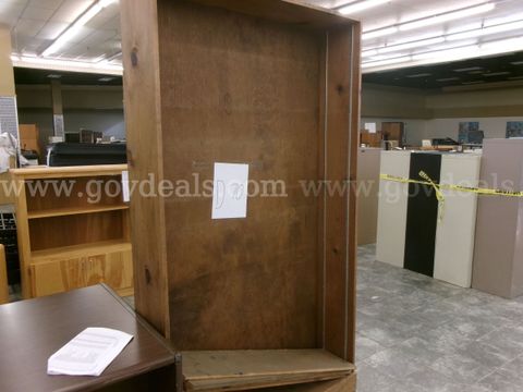 Desk And Bookshelf Unit