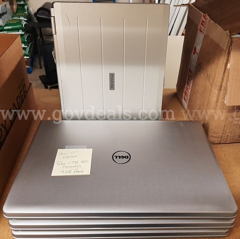 Dell and Toshiba Laptops, Lot of 4