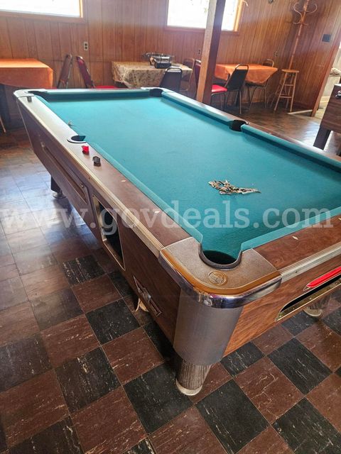 Coin Operated Pool Table