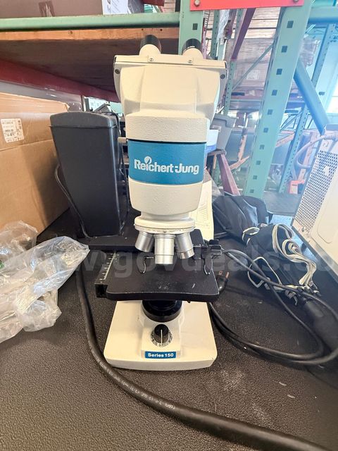Lot of 9 Reichert-Jung Series 150 Laboratory Microscopes