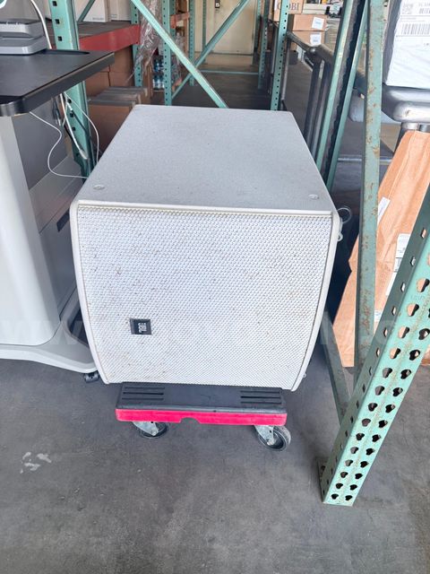 JBL Professional ASB6118-WH Subwoofer Speaker Cabinet - Untested