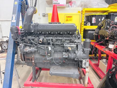 Mercedes-Benz OM457LA Inline 6-Cylinder Diesel Engine on Training Stand - Untested