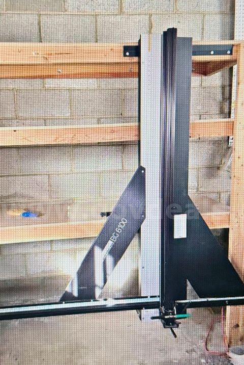 C&H BG6100 Wall-Mounted Board, Glass & Acrylic Cutter - Untested