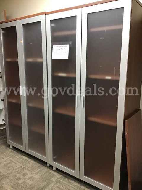 2 storage cabinets