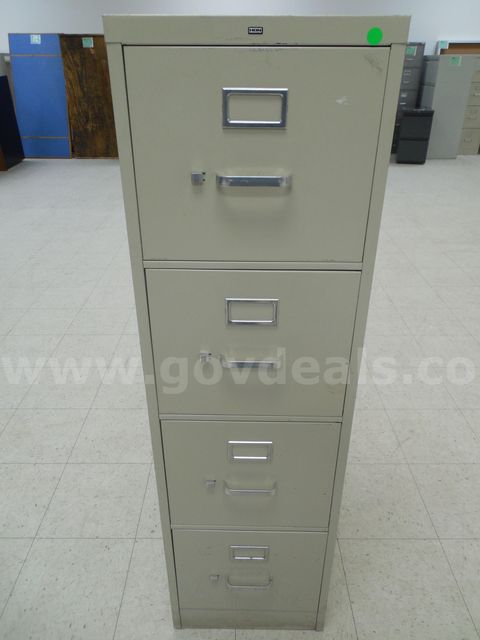 Four drawer filing cabinet - B