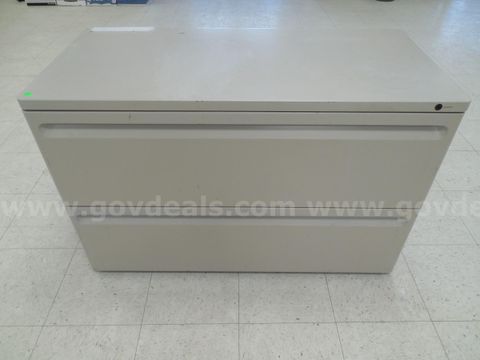 Two drawer lateral filing cabinet - C
