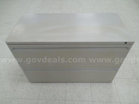 Lateral two drawer filing cabinet - D
