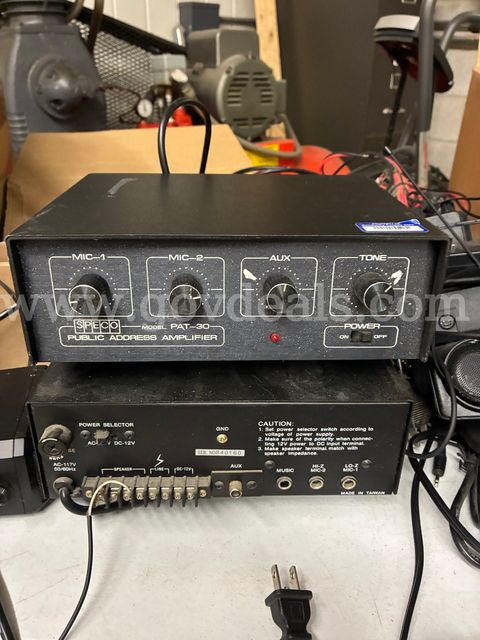Public Address Amplifier