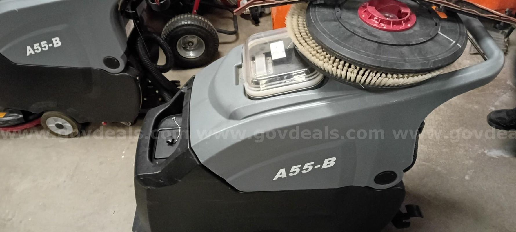 Lot of 2 A55-B Auto Scrubbers