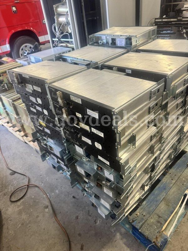 Lot of Motorola Astro-tac receiver’s, RAD Megaplex 2104, ADTRAN Atlas 550, Baytech DS6 Data Switch