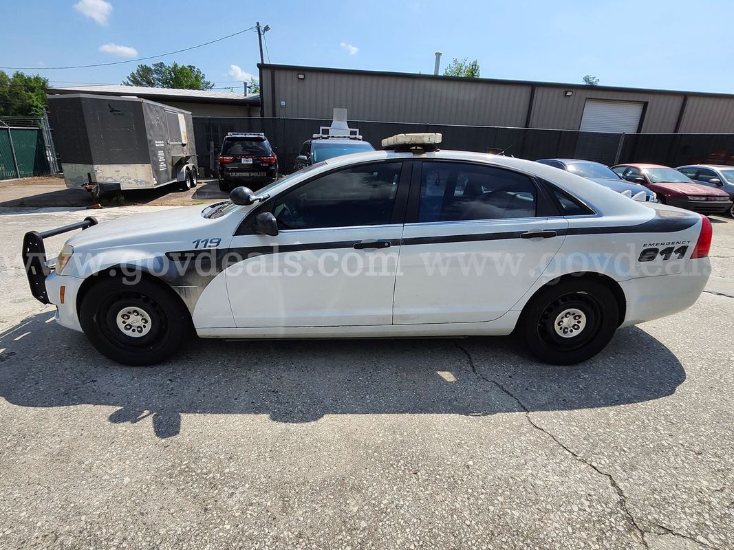 2012 Chevrolet Caprice Police