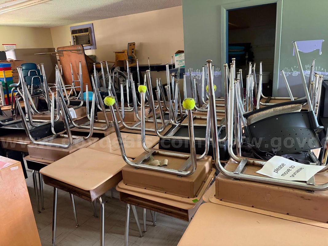 School Desks, Tables, and Filing Cabinets