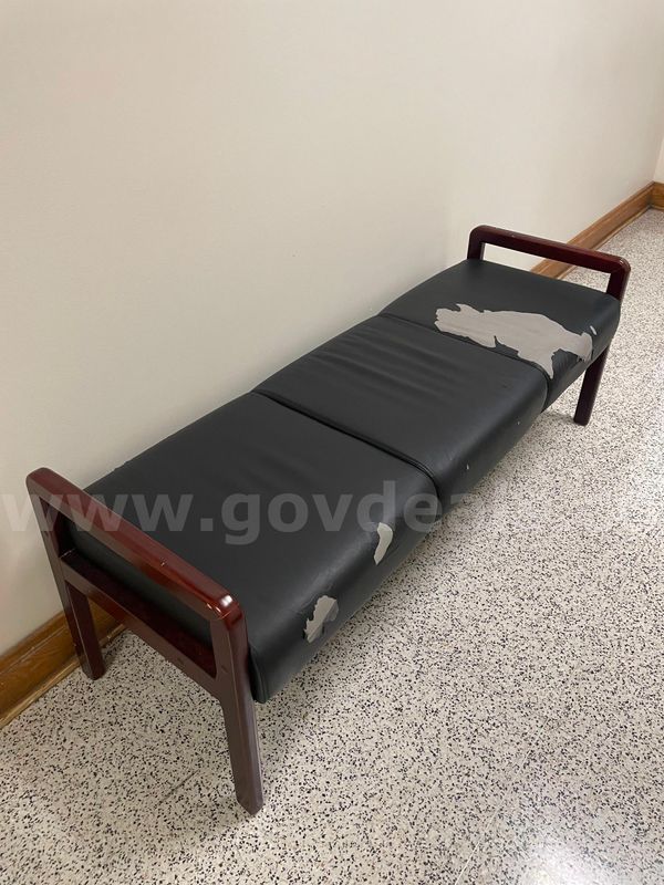 Two upholstered benches