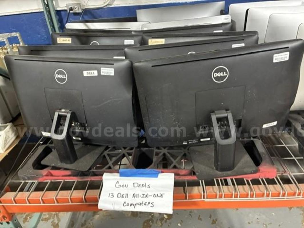 13 dell all in one computers hard drives removed Condition unknown