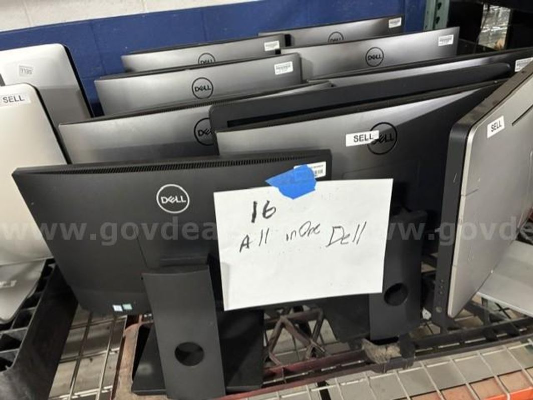 16 dell all in one computers hard drives removed Condition Unknown