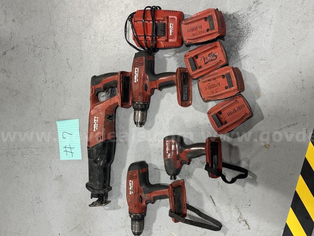 Hilti Battery tools
