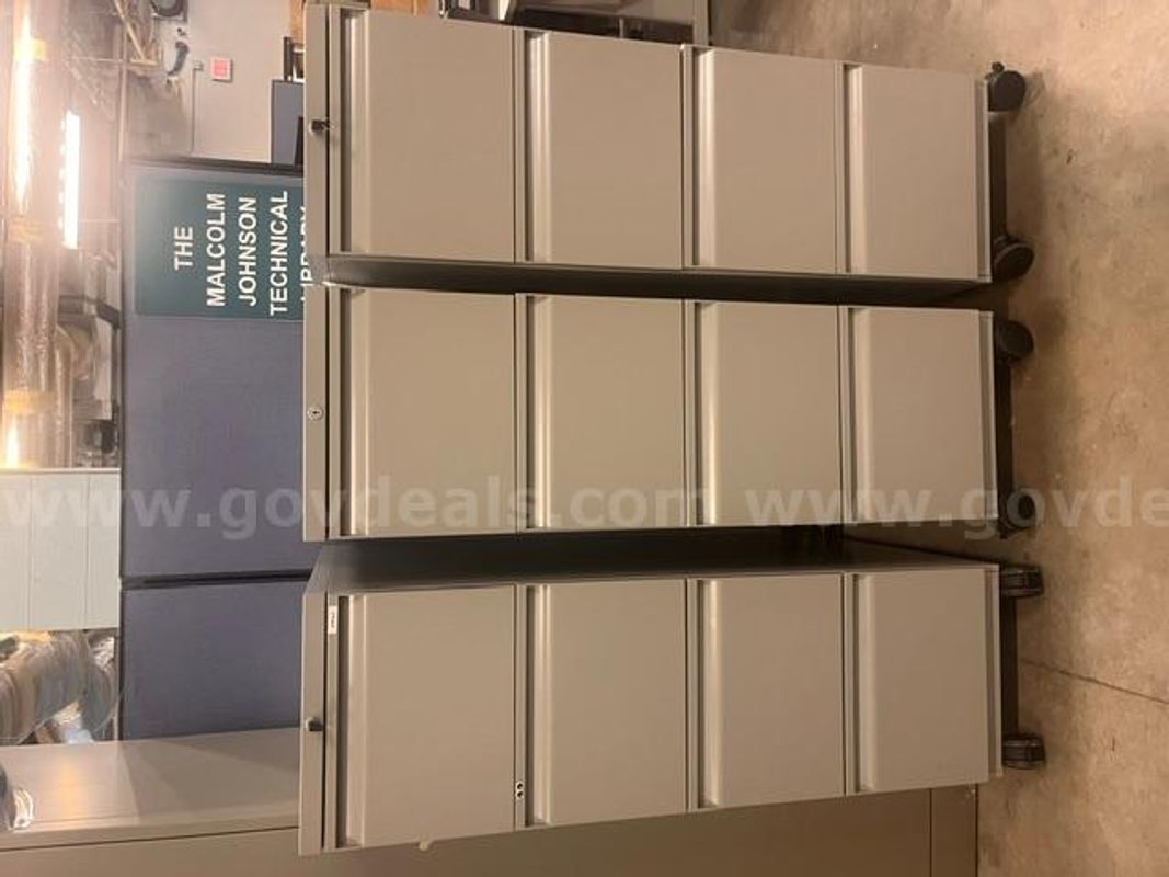 3 Locking file cabinets