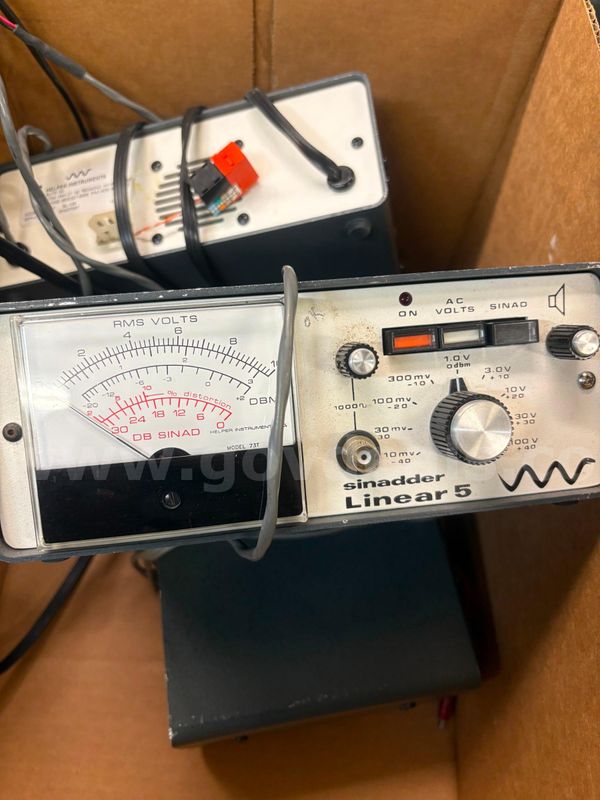 10 Sinadder Linear distortion meters