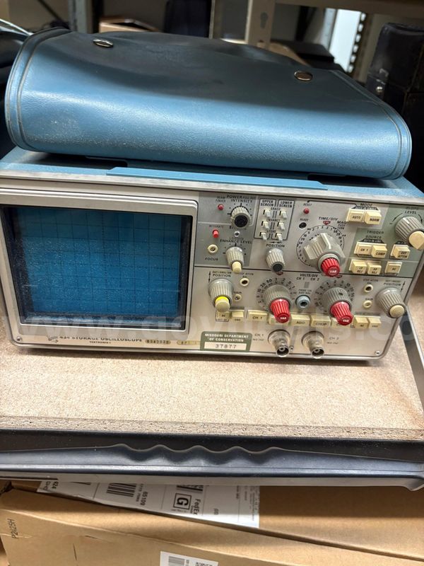 2 Tektronix model 434 storage oscilloscopes