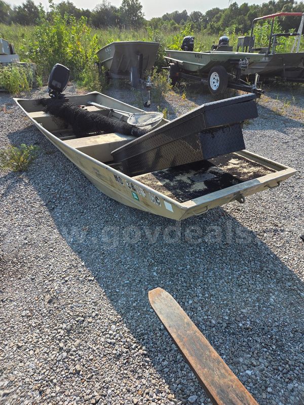 15' john boat and outboard
