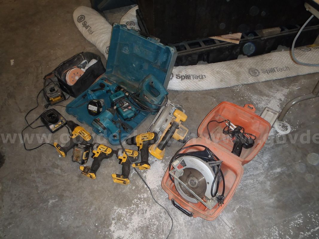 Used Misc cordless/corded tools