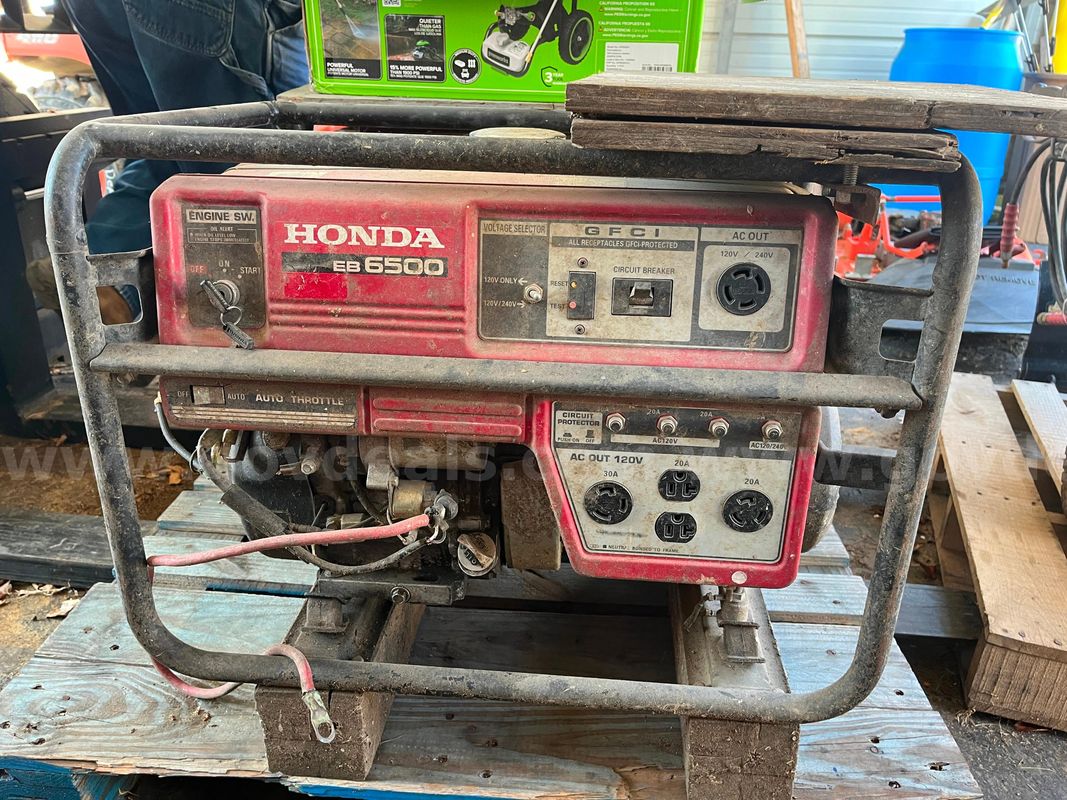 2009 Honda EB6500 Portable Generator