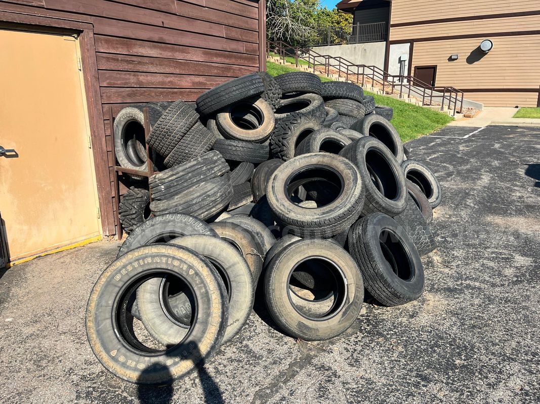One lot of used Truck and Trailer tires
