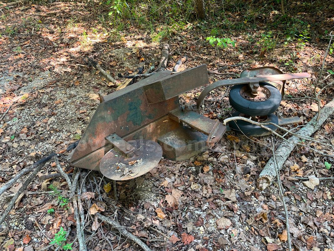 Antique tree planter
