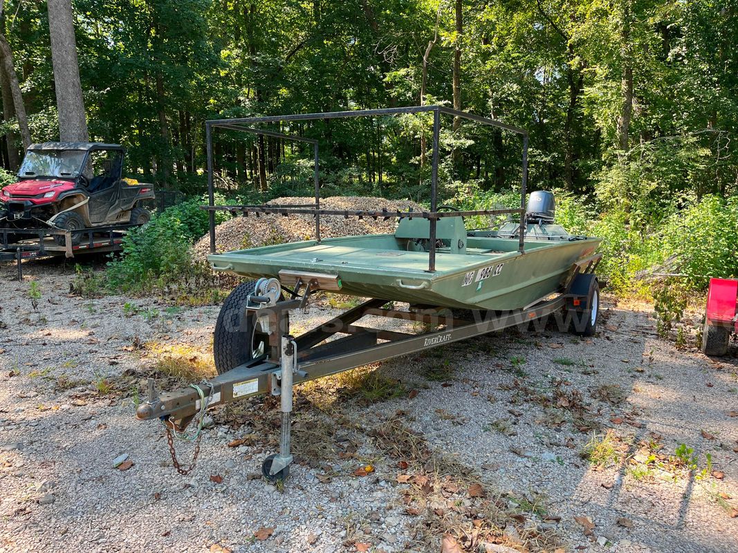 2004 Blazer Sport Aluminum boat with Trailer and Yamaha 40 Motor