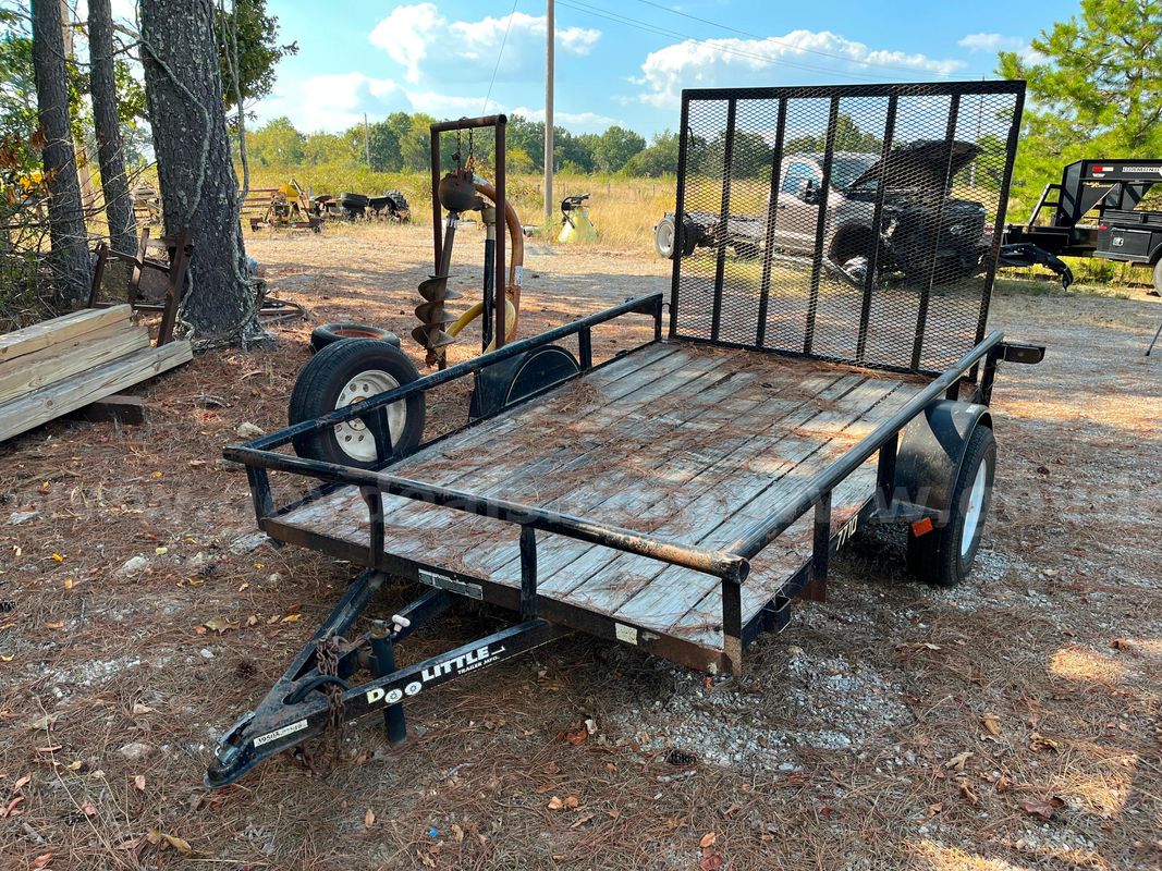 2012 Doolittle single-axle utility trailer