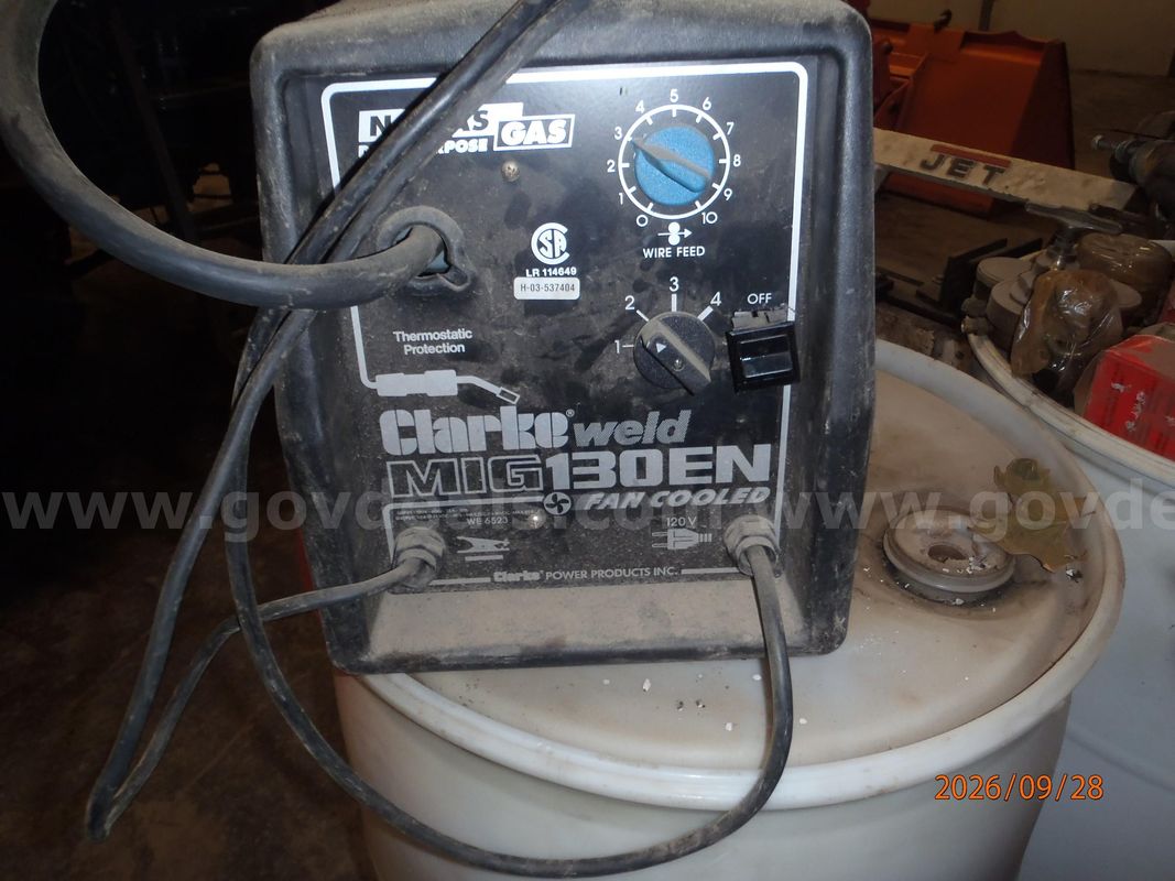 Clarke weld mig 130en fan cooled no gas