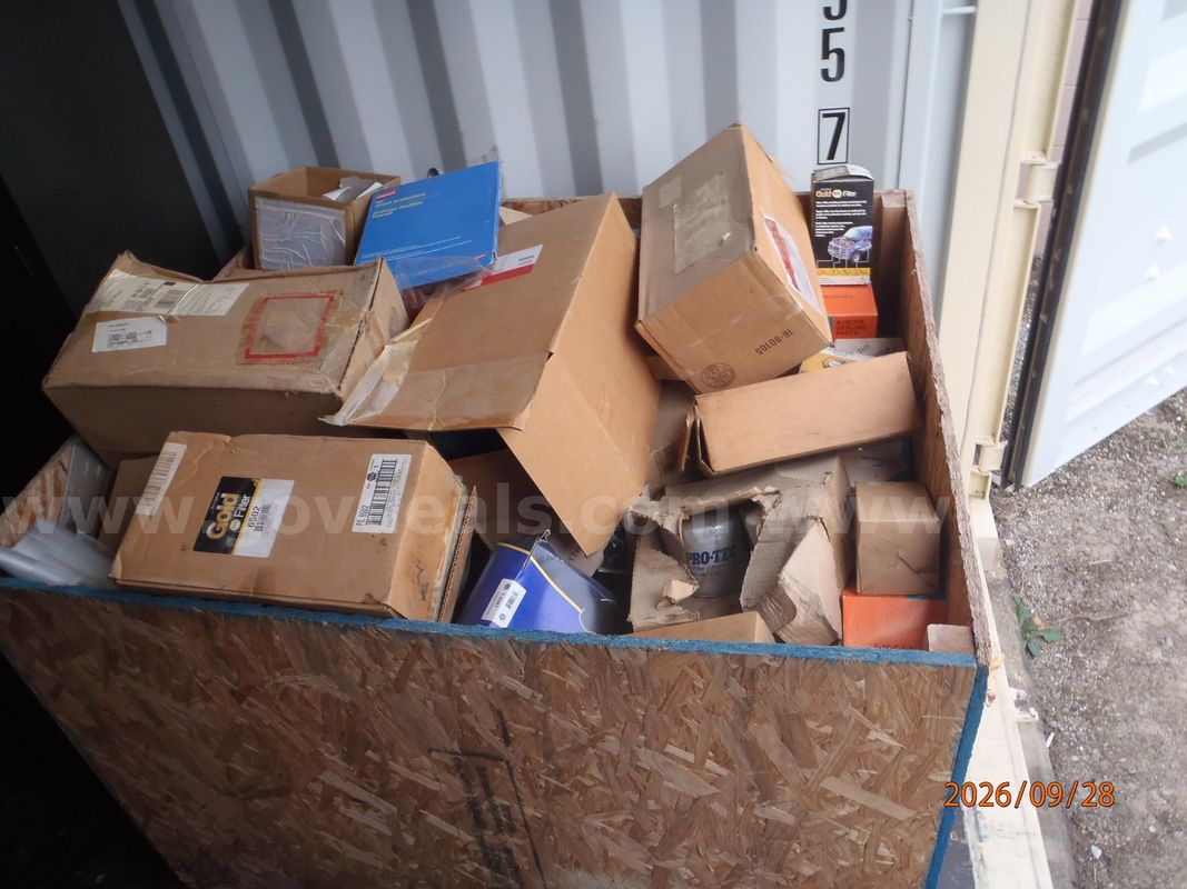 whole pallet box of misc. filters