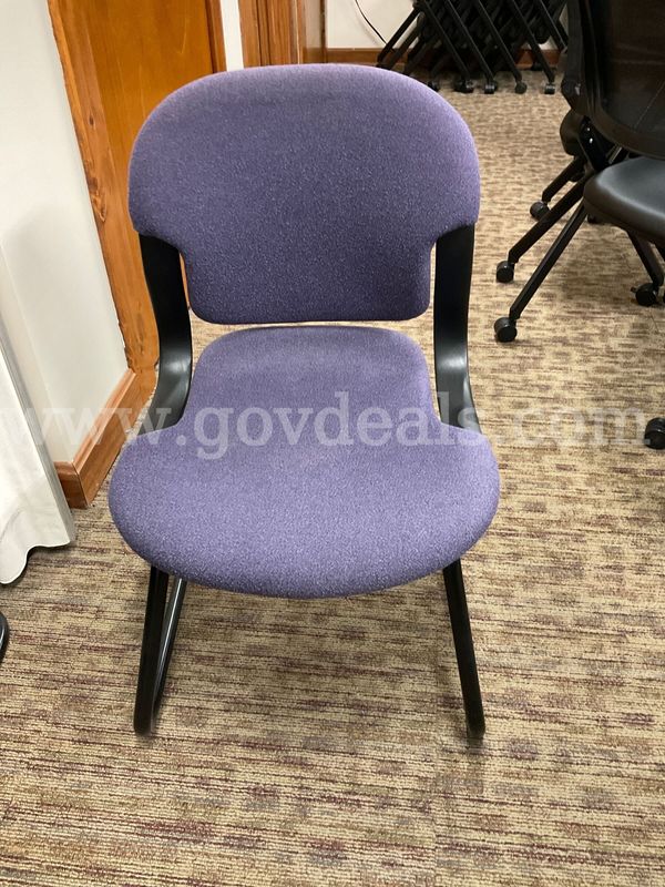 9 Purple Upholstered Chairs