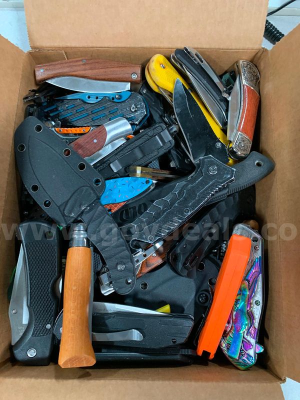 Box of Folding Knives
