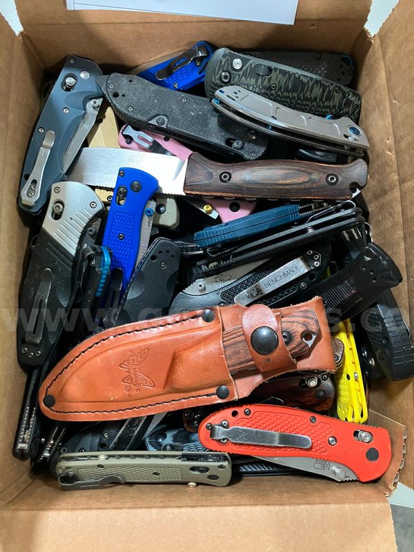 Box of Folding Knives