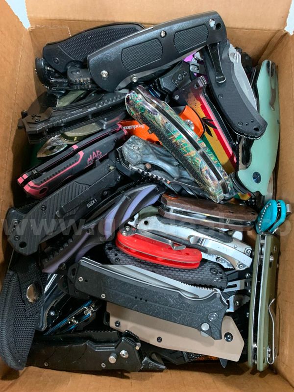 Box of Folding Knives