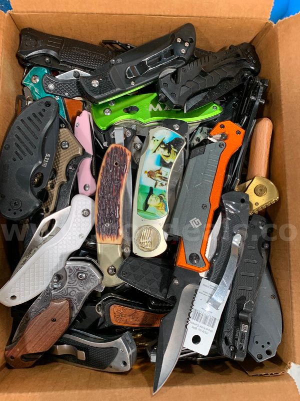 Box of Folding Knives