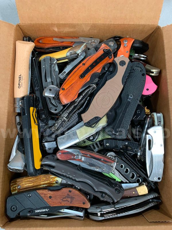Box of Folding Knives
