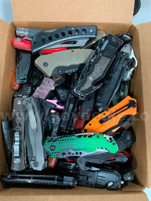 Box of Folding Knives