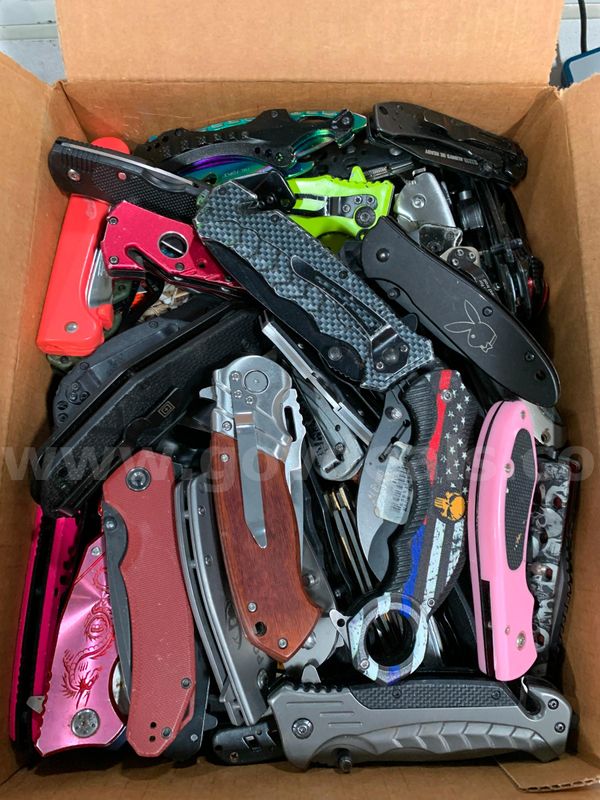Box of Folding Knives