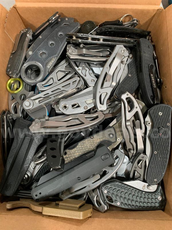 Box of Folding Knives