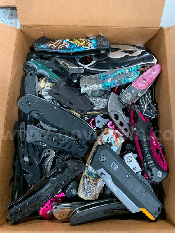 Box of Folding Knives