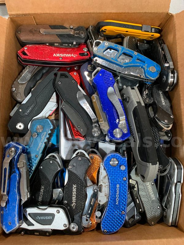 Box of Folding Knives